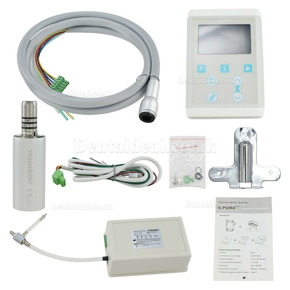 YUSENDENT COXO Built in Electric Micro Motor For Dental Chair C PUMA INT+ LCD Screen