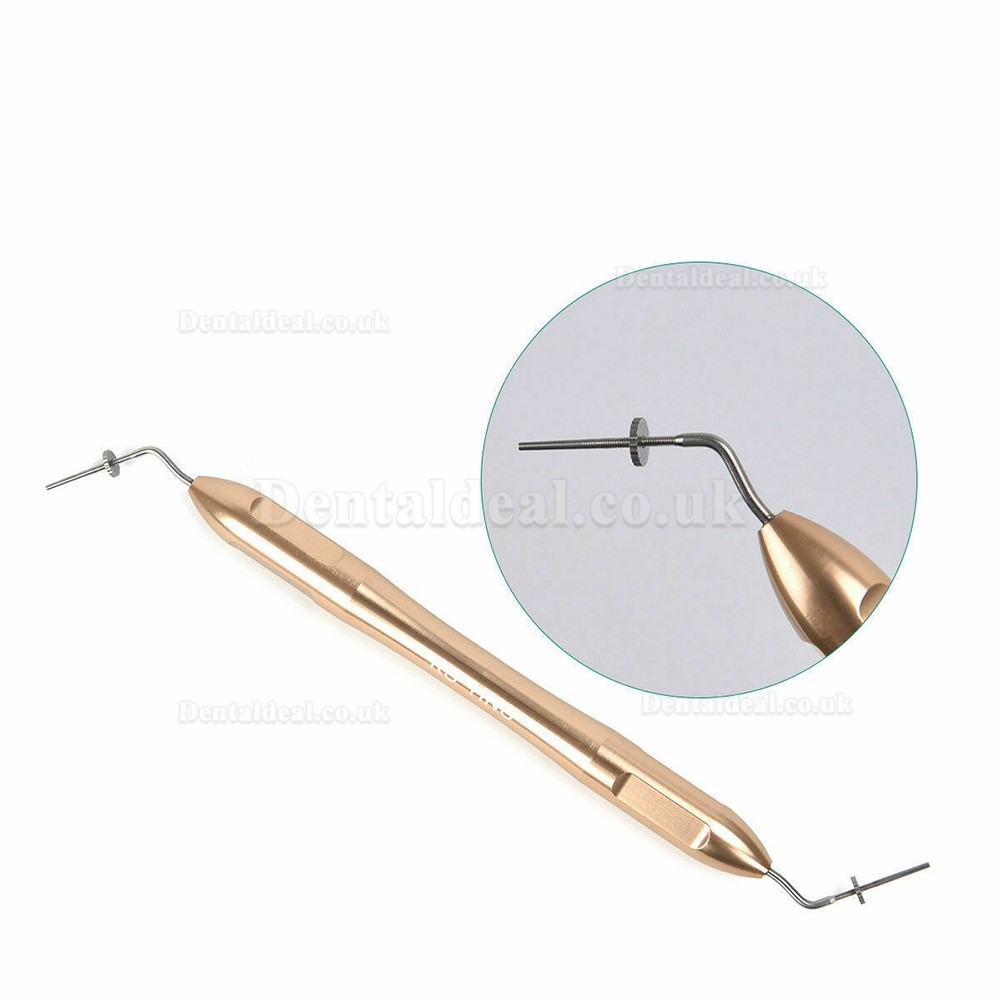 Endodontic Hand Pluggers Dental Endo Root Canal Hand Plugger Tip Fill Obturation Kit