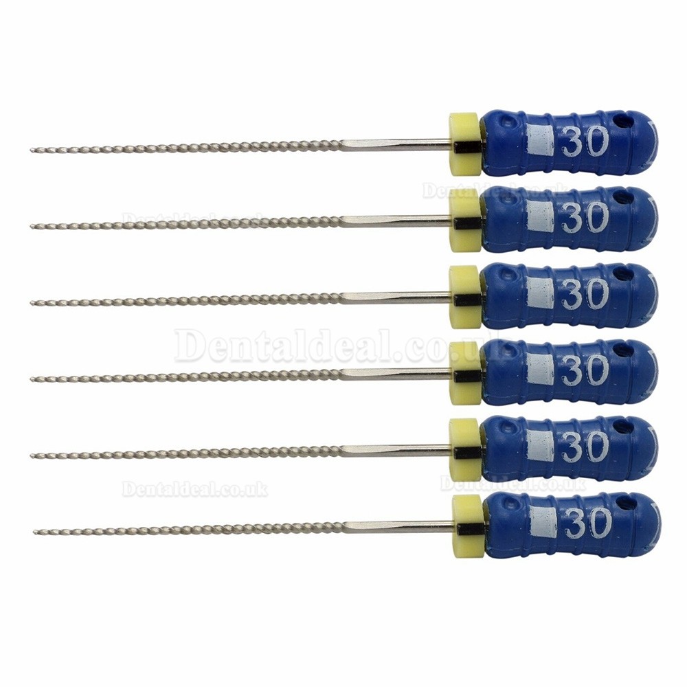 10 Boxes Dental Endodontics K File 6# 8#15# 20# 25# 30# 35# 40# 6 pcs/case 21mm 25mm 28mm 31mm