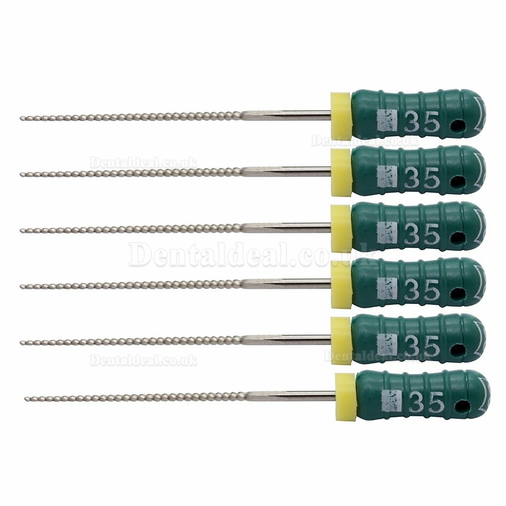 10 Boxes Dental Endodontics K File 6# 8#15# 20# 25# 30# 35# 40# 6 pcs/case 21mm 25mm 28mm 31mm