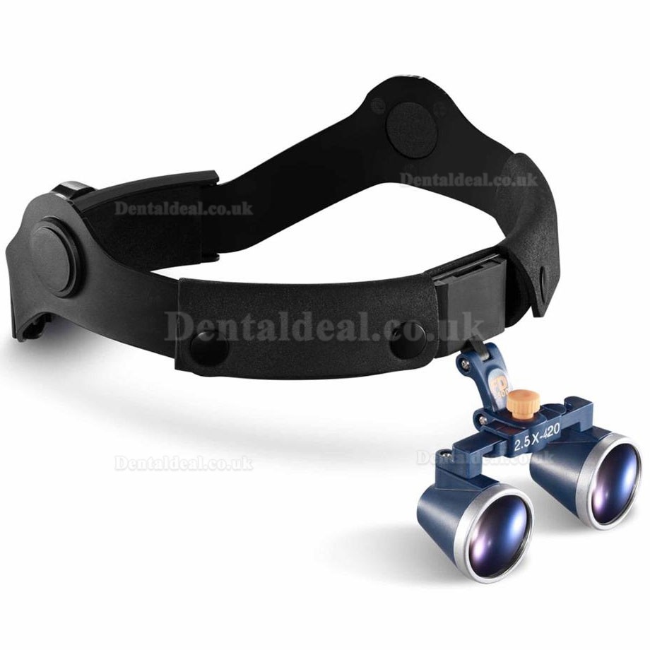 KWS FD-503G-1 2.5X medical head-bend type ENT surgical dental loupe