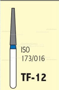 100 Pcs 1.6mm FG TF-12 Dental Bur Bits Drill