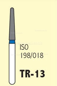 100 Pcs 1.6mm FG TR-13 Dental Diamond Bur Bits Drill