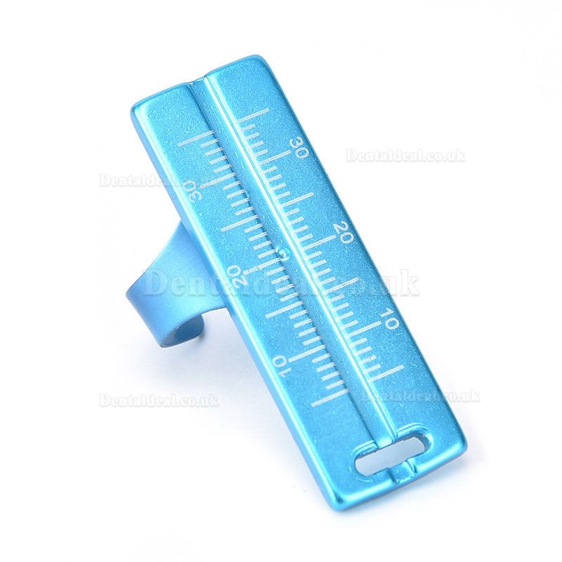 5Pcs Dental Finger Rulers Span Measure Scale Endodontic Root Canal