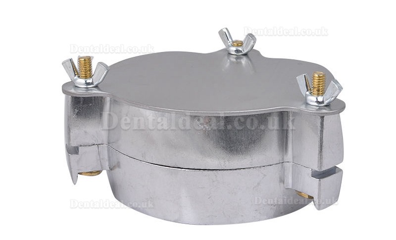 2Pcs Dental Aluminium Denture Flask Compressor Parts dental Lab Equipment