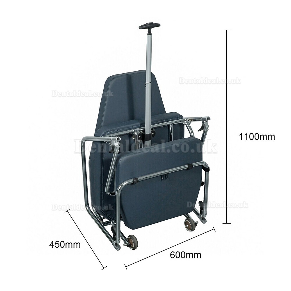 Greeloy GU-P204 Portable Dental Unit with Air Compressor +Portable Dental Chair GU-P101