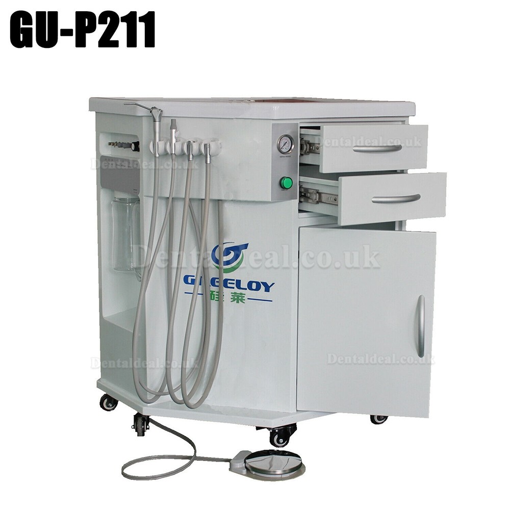 Greeloy® GU-P211 Dental All in One Portable Dental Delivery Cart Unit