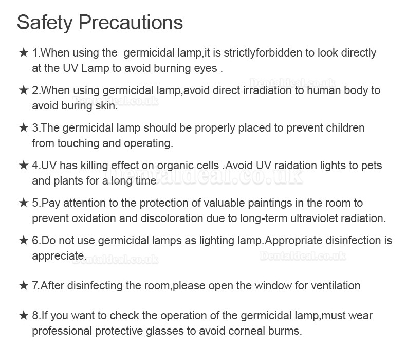 2020 New Air Purification System UVC Portable Disinfection Lamp With Ozone UV Lamp Ultraviolet Germicidal Light