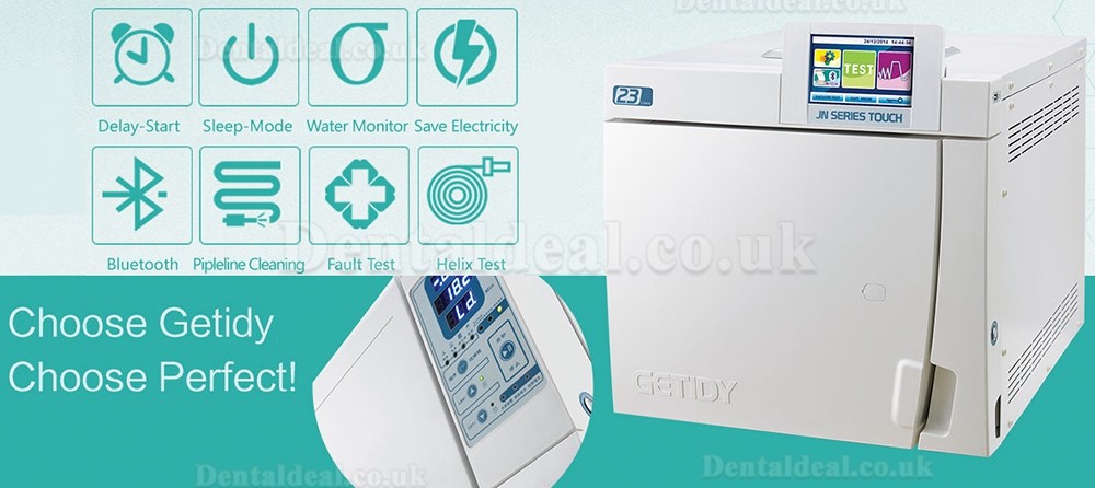 Getidy® JN-18/23 Dental Autoclave Sterilizer Class B 18L/23L