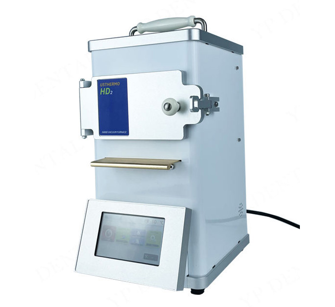 Portable Dental Lab Porcelain Furnace 8-in-1 Glazing Oven Built in Pump Touch Screen