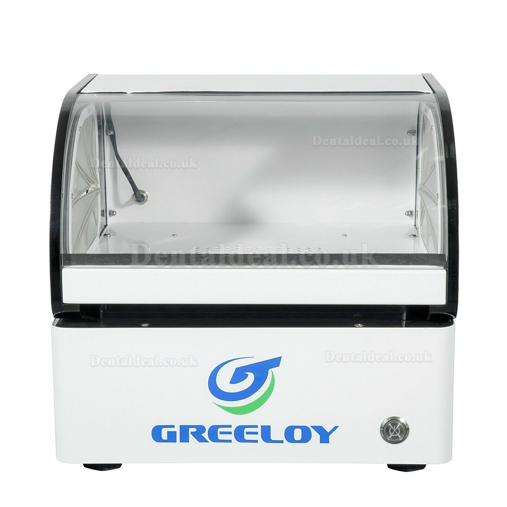 Greeloy 60W Dental Dust Collector Machine Dental Lab Dust Extractor Unit with Filter & Led Light