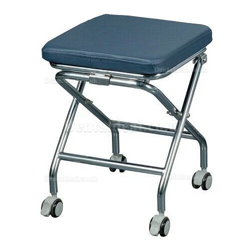 Greeloy GU-P103 Portable Dental Folding Stools for Dentist 304 Stainless Steel Frame