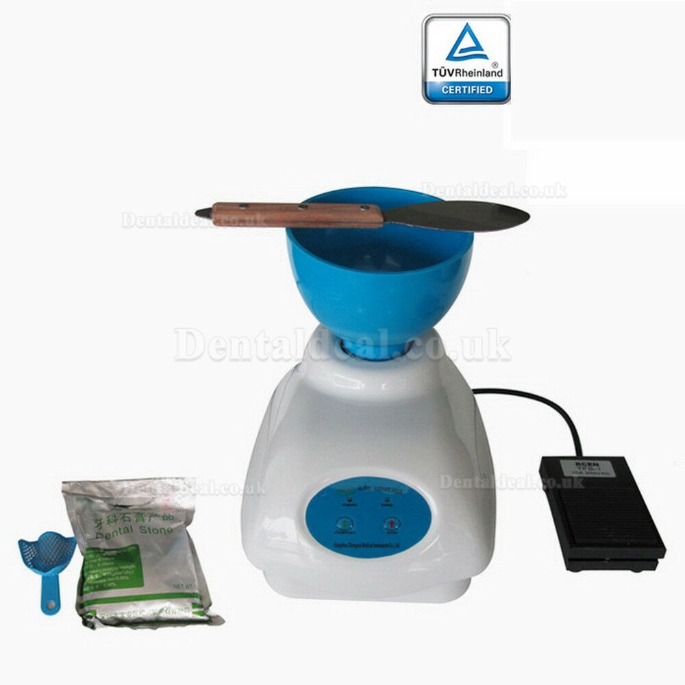 Zoneray HL-YMCⅡ Dental Lab AlginateDie Stone Mixer (Foot Control)