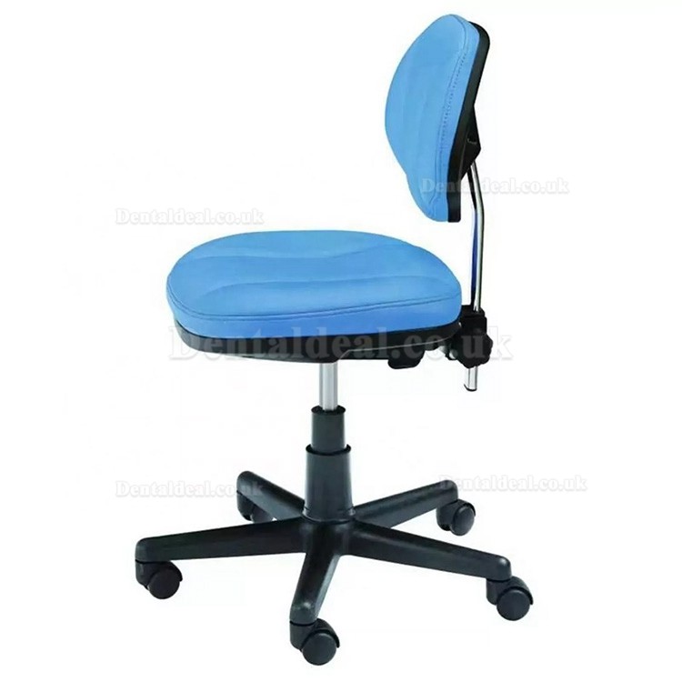 HS-10 Mobile Dental Stool with Back Support Doctor's Dentist Assistant Nurse Hygienist Chair