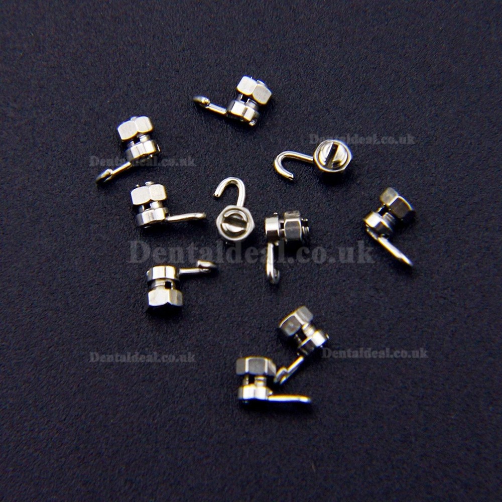 40Pcs/2Kit Dental Orthodontic Activity Crimpable Hook Arch Wire Stop Lock Left & Right