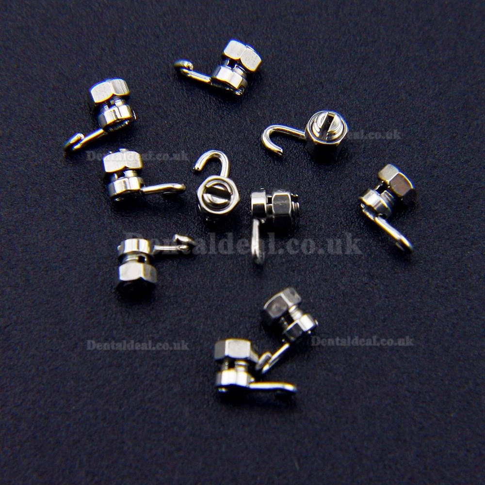 40Pcs/2Kit Dental Orthodontic Activity Crimpable Hook Arch Wire Stop Lock Left & Right