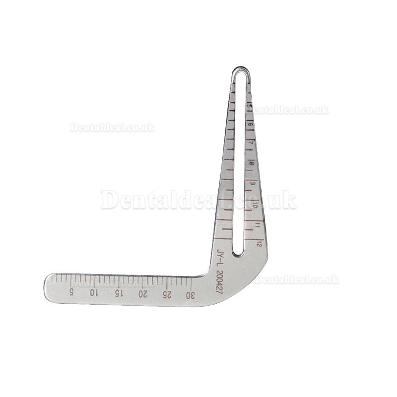 TianTian Dental Implant Surgery Guide Kit Stainless Steel Oral Planting Positioning Instrument Angle Ruler