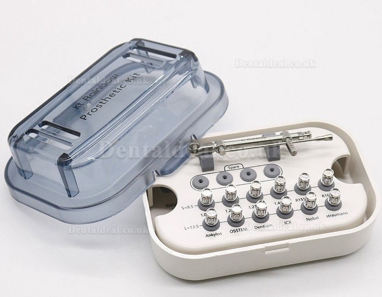 Dental Implant Torque Wrench Latch-Type Multi Driver Set for Dental Practices