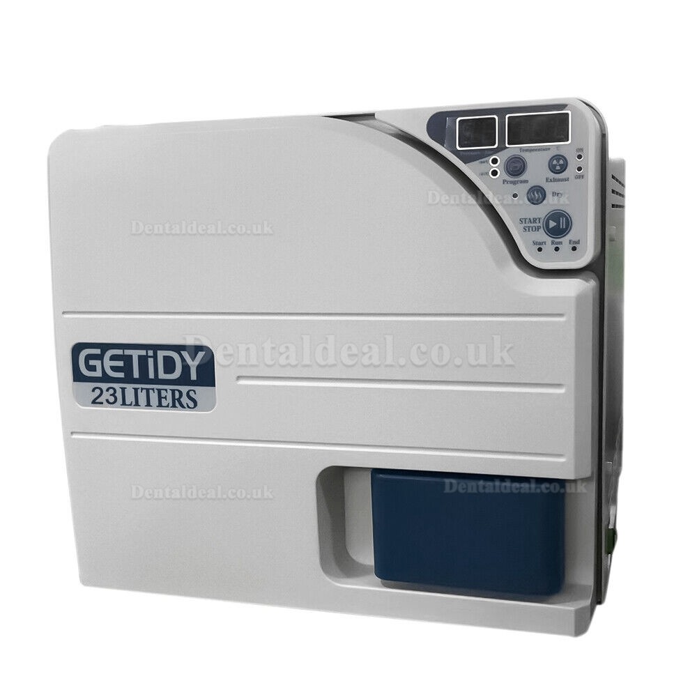 Getidy 18-23L Dental Digital Autoclave Sterilizer Vacuum Steam Class N with Drying Function