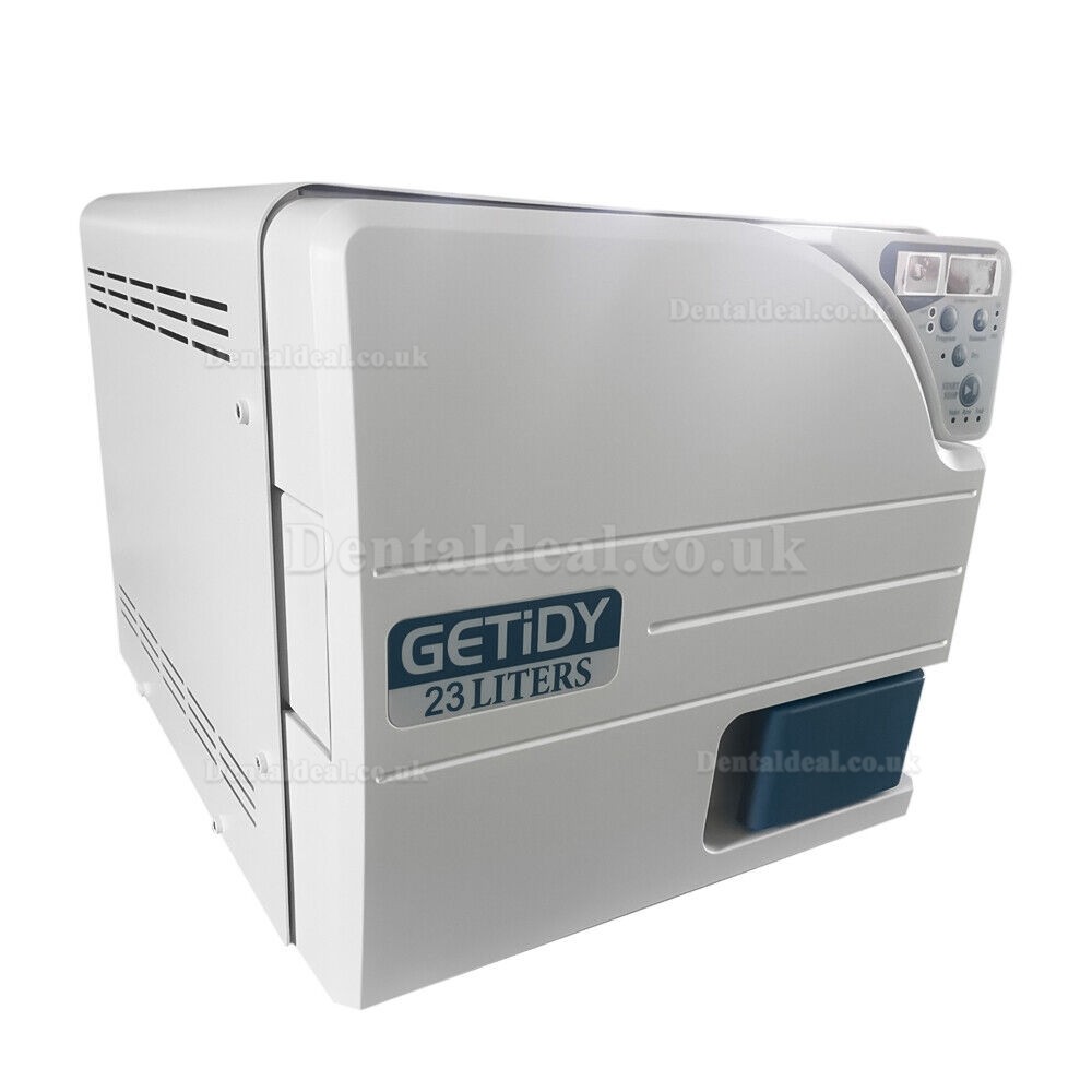 Getidy 18-23L Dental Digital Autoclave Sterilizer Vacuum Steam Class N with Drying Function