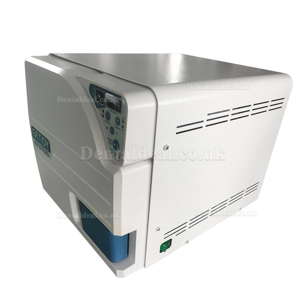 Getidy 18-23L Dental Digital Autoclave Sterilizer Vacuum Steam Class N with Drying Function