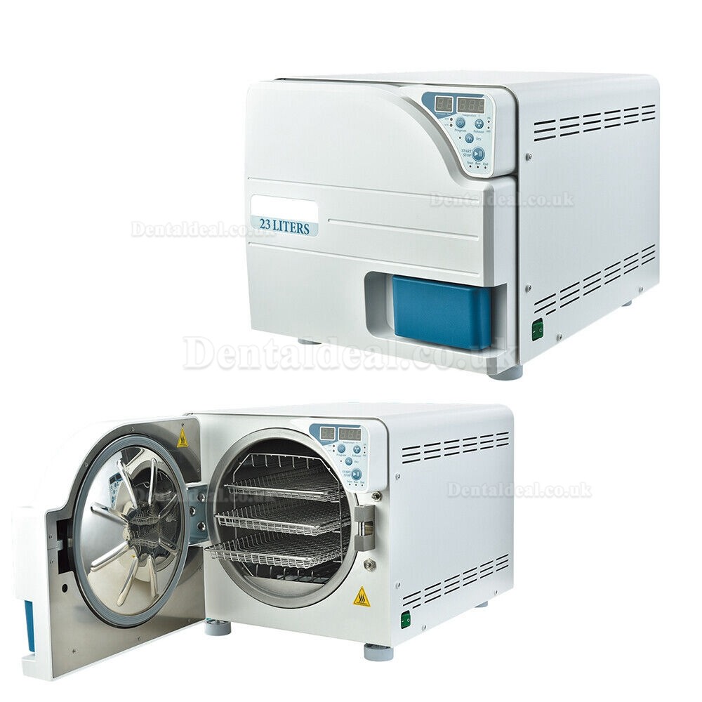 Getidy 18-23L Dental Digital Autoclave Sterilizer Vacuum Steam Class N with Drying Function