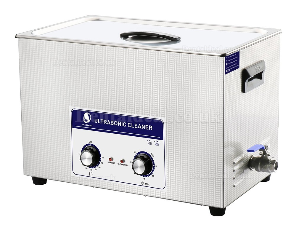 30L Ultrasonic Cleaner Stainless Steel Ultrasonic Cleaning Machine with Mechanical Control Temperature and Time