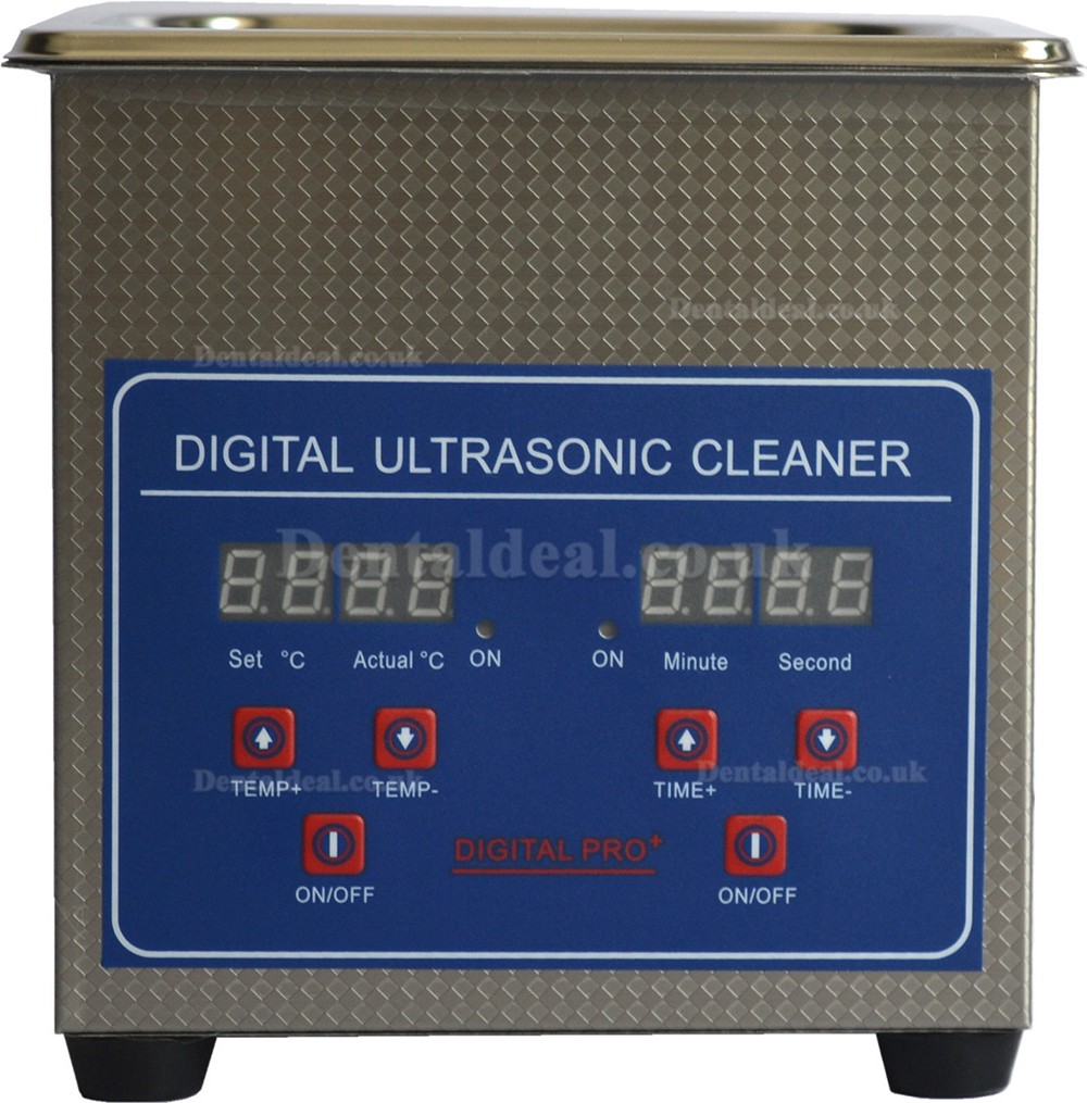 1.3L Digital Control LCD Stainless Steel Ultrasonic Cleaning Machine JPS-08A