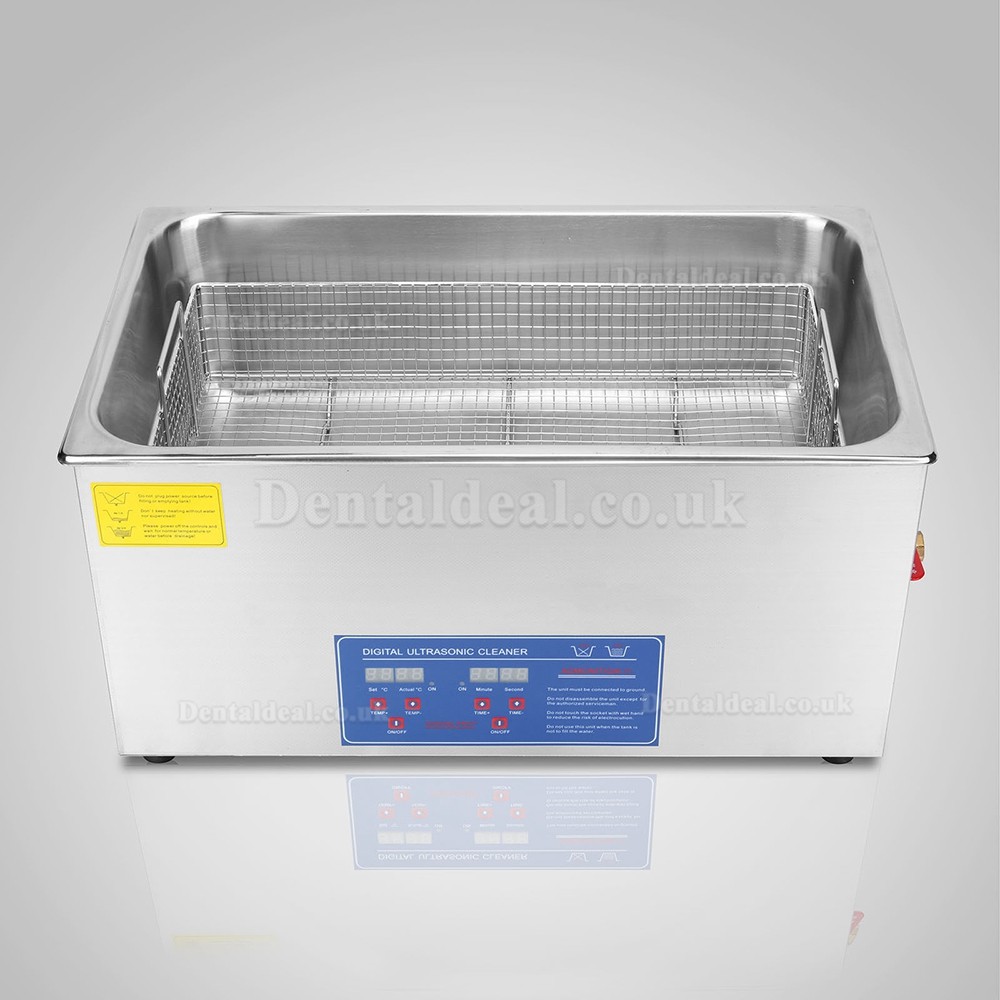 30L Stainless Steel Ultrasonic Cleaner Machine Cleaning Machine JPS-100A