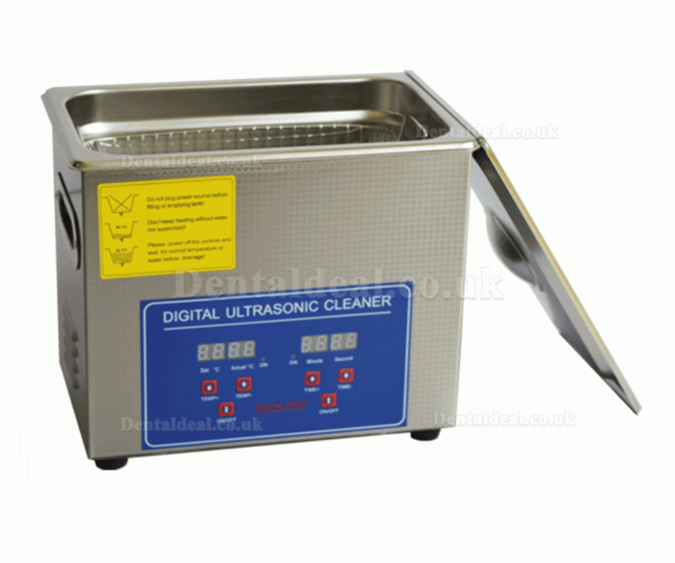 3L Tank Capacity Stainless Ultrasonic Cleaner Machine with Cleaning Basket