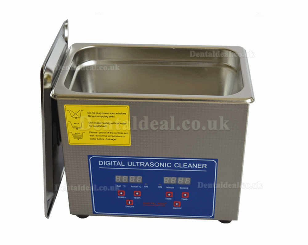 3L Tank Capacity Stainless Ultrasonic Cleaner Machine with Cleaning Basket