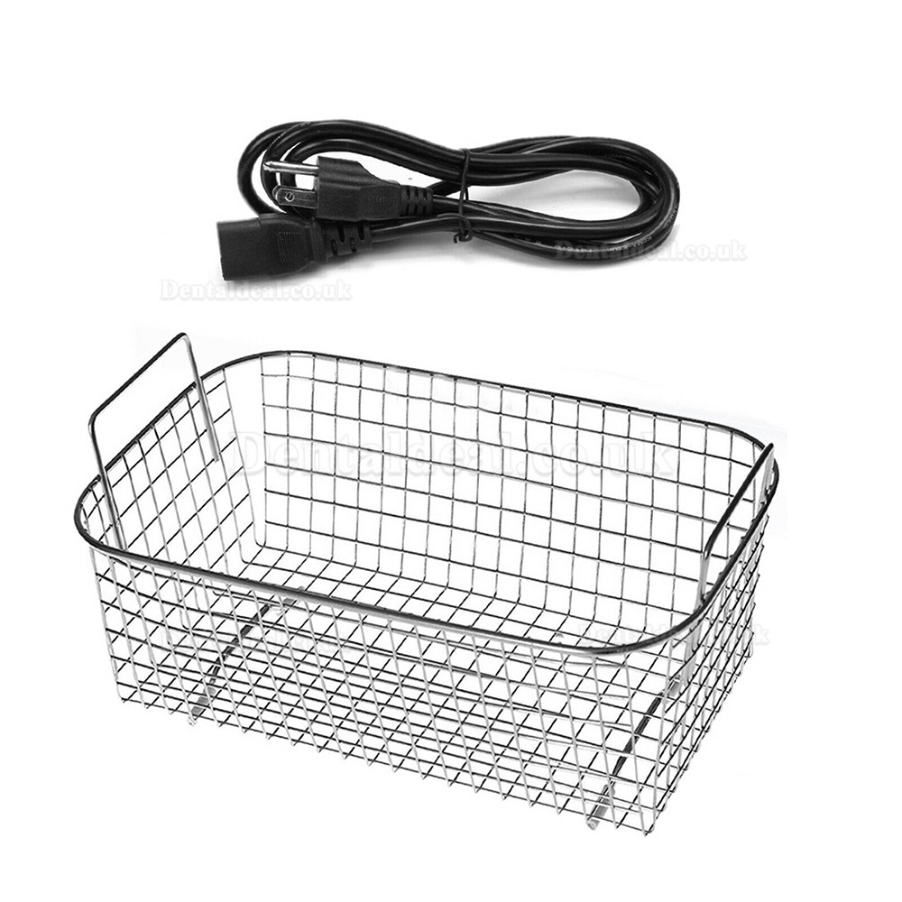 3L Tank Capacity Stainless Ultrasonic Cleaner with Cleaning Basket 110V/220V