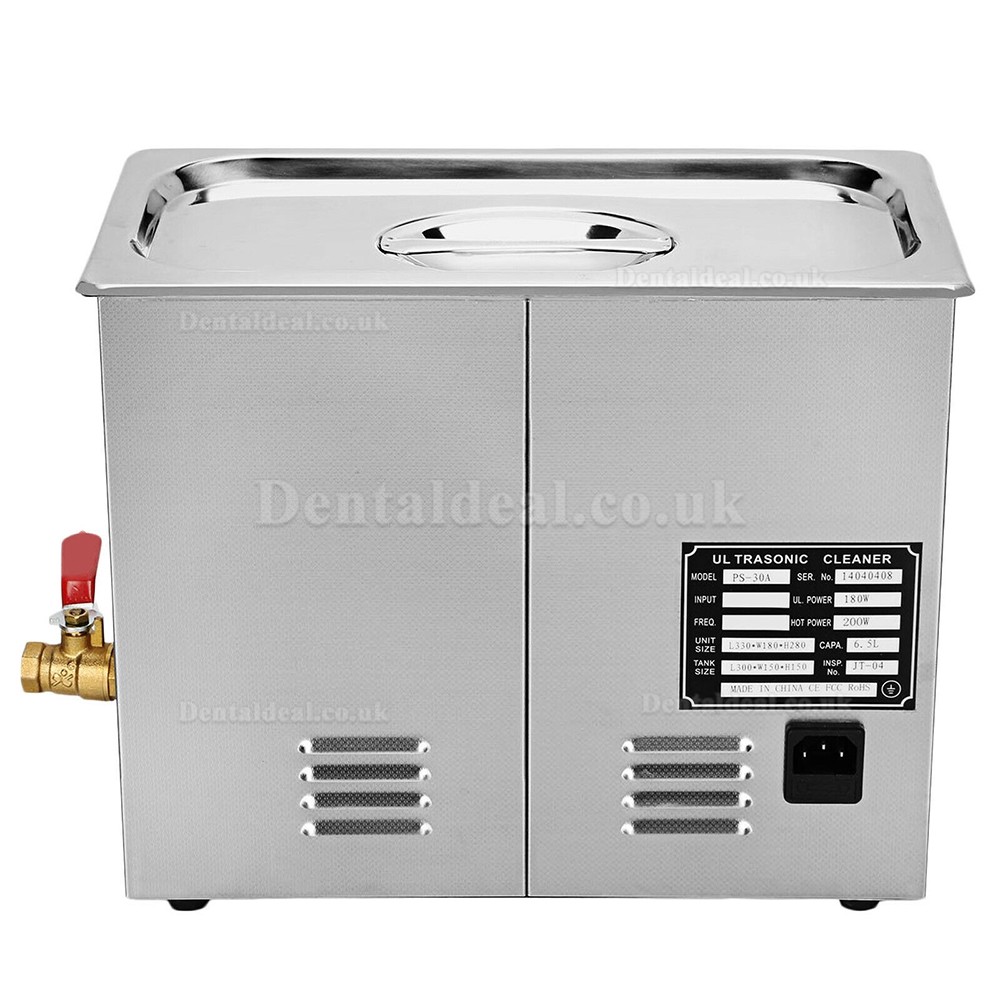 3L Tank Capacity Stainless Ultrasonic Cleaner with Cleaning Basket 110V/220V