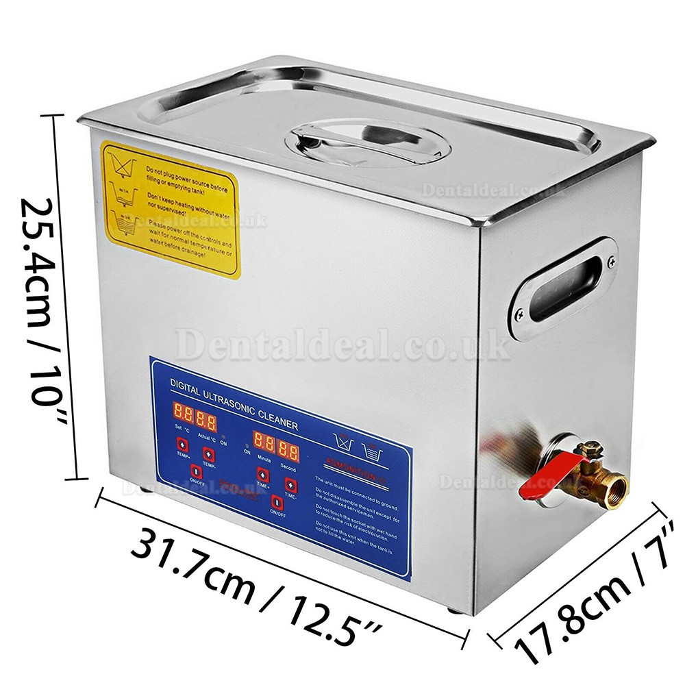 6L Stainless Steel Ultrasonic Cleaner Machine Cleaning Machine JPS-30A