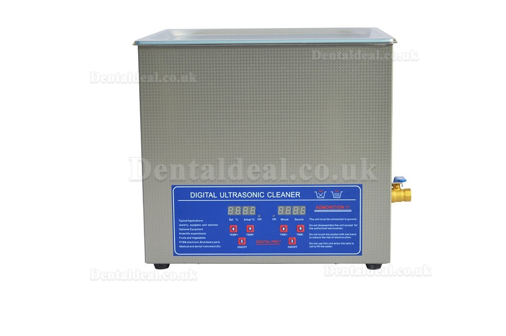 16L Stainless Ultrasonic Cleaner Machine JPS-70A with Digital Control LCD ＆ NC Heating