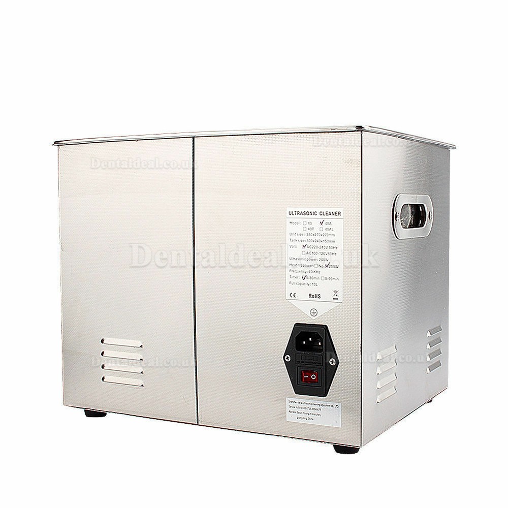 16L Stainless Ultrasonic Cleaner Machine JPS-70A with Digital Control LCD ＆ NC Heating