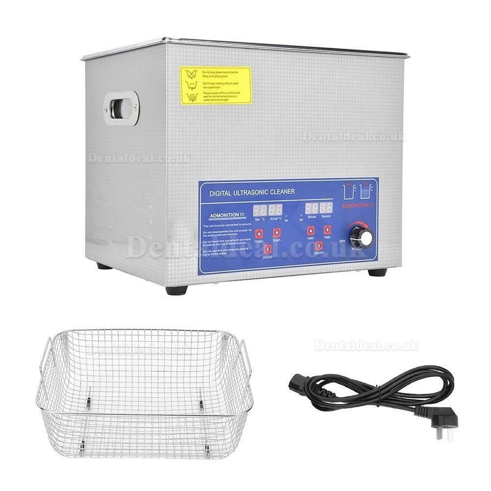 16L Stainless Ultrasonic Cleaner Machine JPS-70A with Digital Control LCD ＆ NC Heating