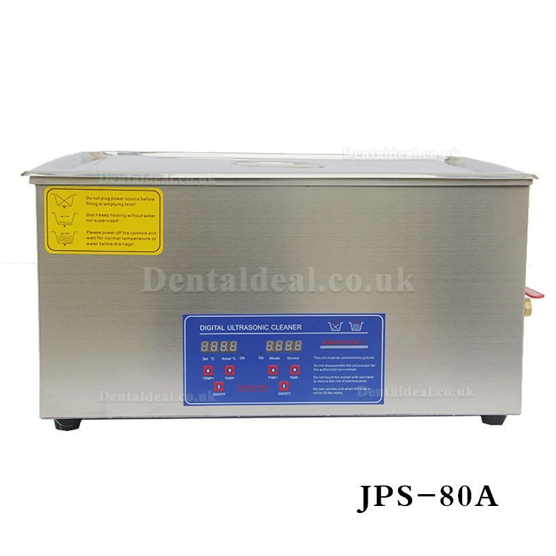 22L Stainless Ultrasonic Cleaner Machine JPS-80A with Digital Control LCD ＆ NC Heating