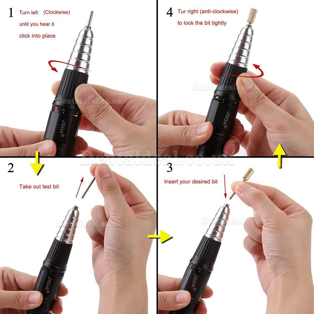 JSDA® Portable Dental Laboratory Micro Motor JD101-H