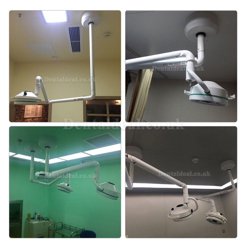 KWS KD-2012D-3C 36W Ceiling-mounted LED Dental Surgical Lighting Shadowless Lamp