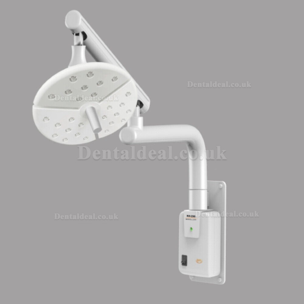 KWS KD-2018B-1 Wall-Mounted Dental Surgical LED Lamp Shadowless Exam Light Touch Switch