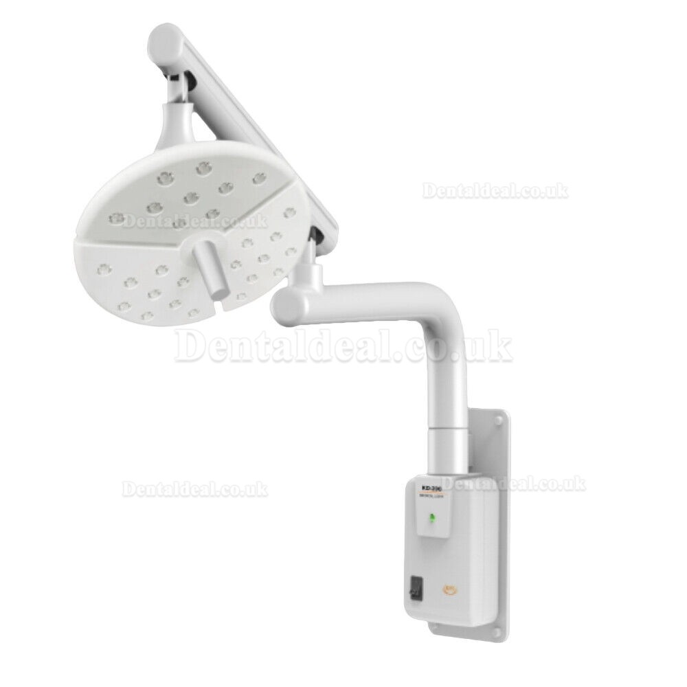 KWS KD-2018B-1 Wall-Mounted Dental Surgical LED Lamp Shadowless Exam Light Touch Switch