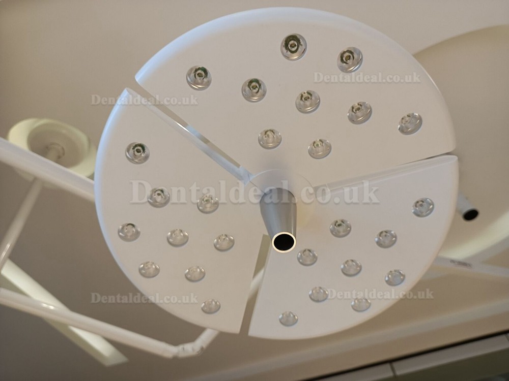 KWS KD-2018D-1 Dental Ceiling Surgical LED Light Shadowless Exam Lamp Touch Switch