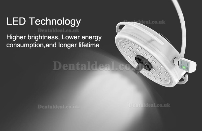 KWS KD-2036D-3 108W Mobile Dental LED Surgical Light Shadowless Exam Lamp Operatory Light