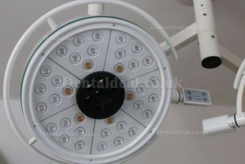 KWS KD-2072B-2 216W Two Headed Ceiling LED Surgical Exam Light Shadowless Lamp