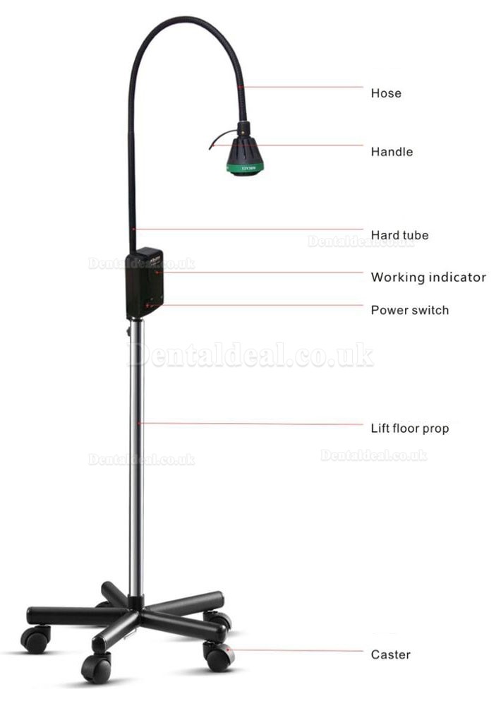 KWS KD-200-35W 35W Halogen Floor Medical Dental Examination Exam Light