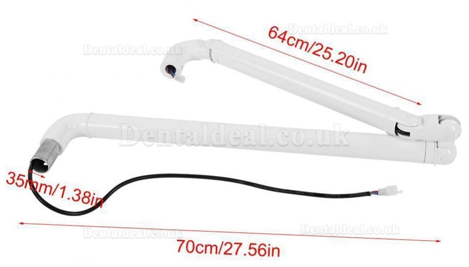 Dental Steering Plastic Light Led Lamp Arm For Dental Unit Chair with O-ring