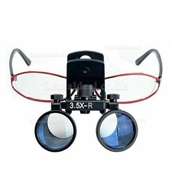 2.5X/3.5X-420mm Clip-On Dental Optical Glass Surgical Binocular Loupe Magnifier