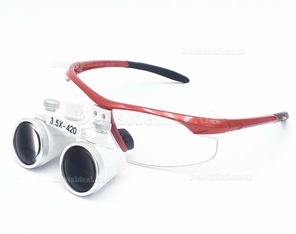 3.5X420mm Dental Surgical Medical Binocular Antifog LoupeOptical Glass