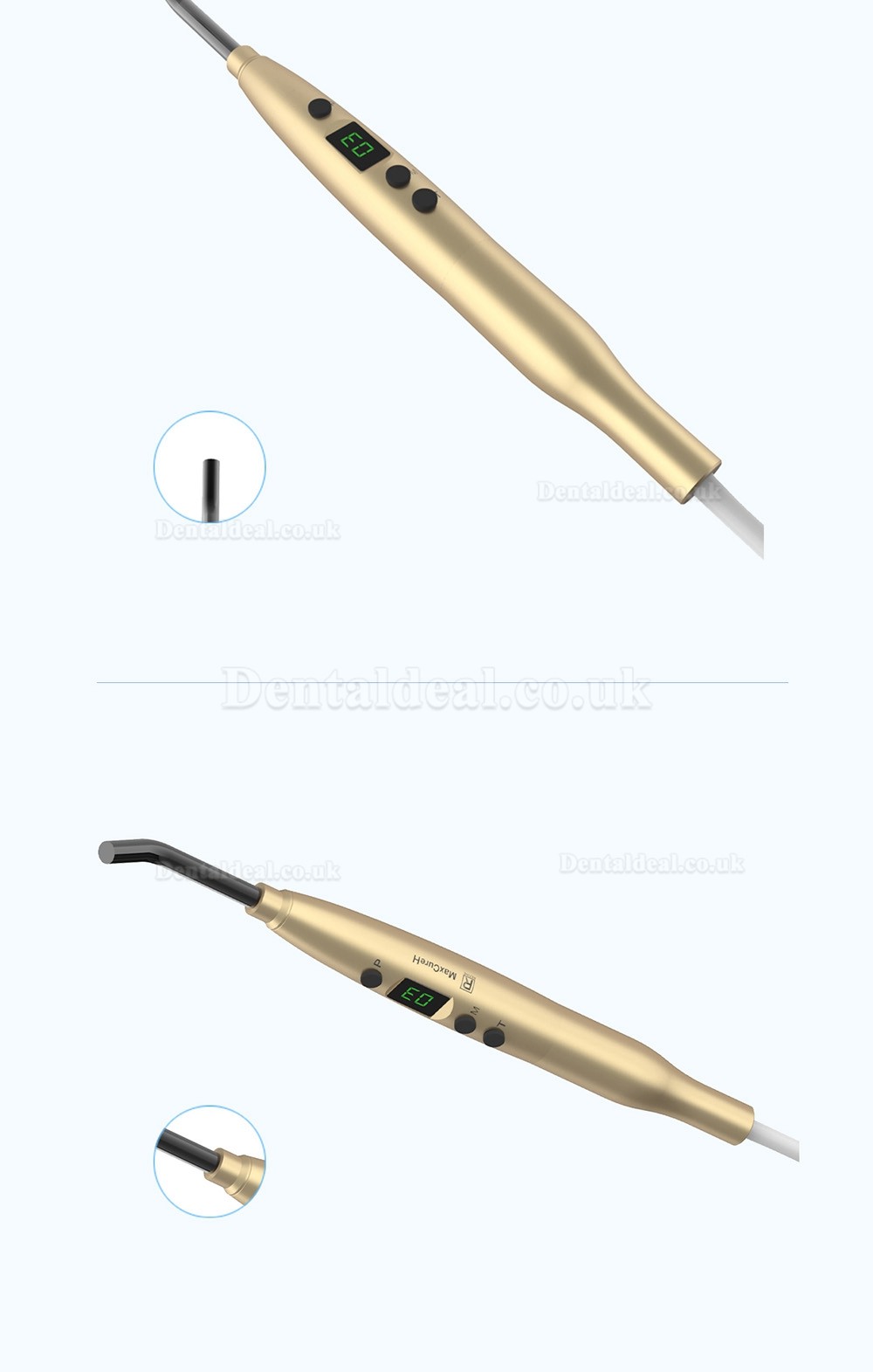 Refine MaxCureH Wired Dental LED Curging Light 1800mw/cm2